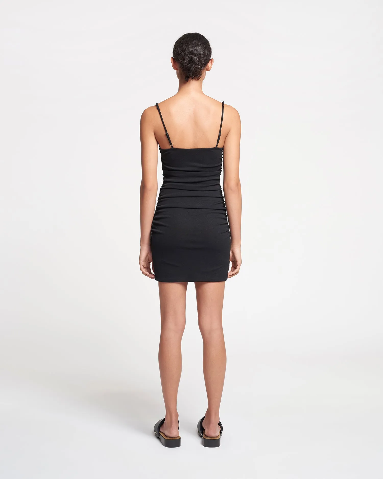 Adie - Mesh Jersey Dress - Black