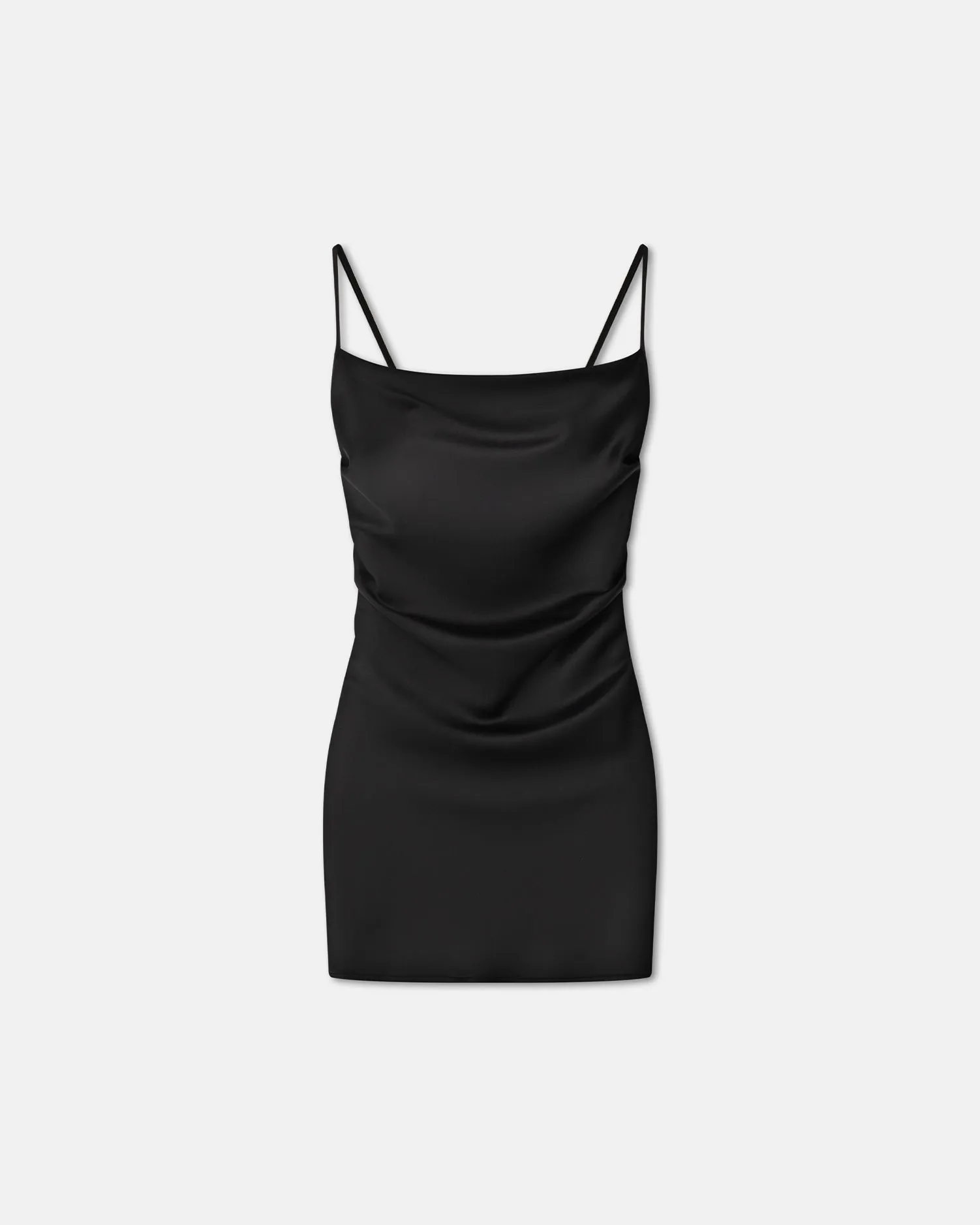 Adie - Mesh Jersey Dress - Black