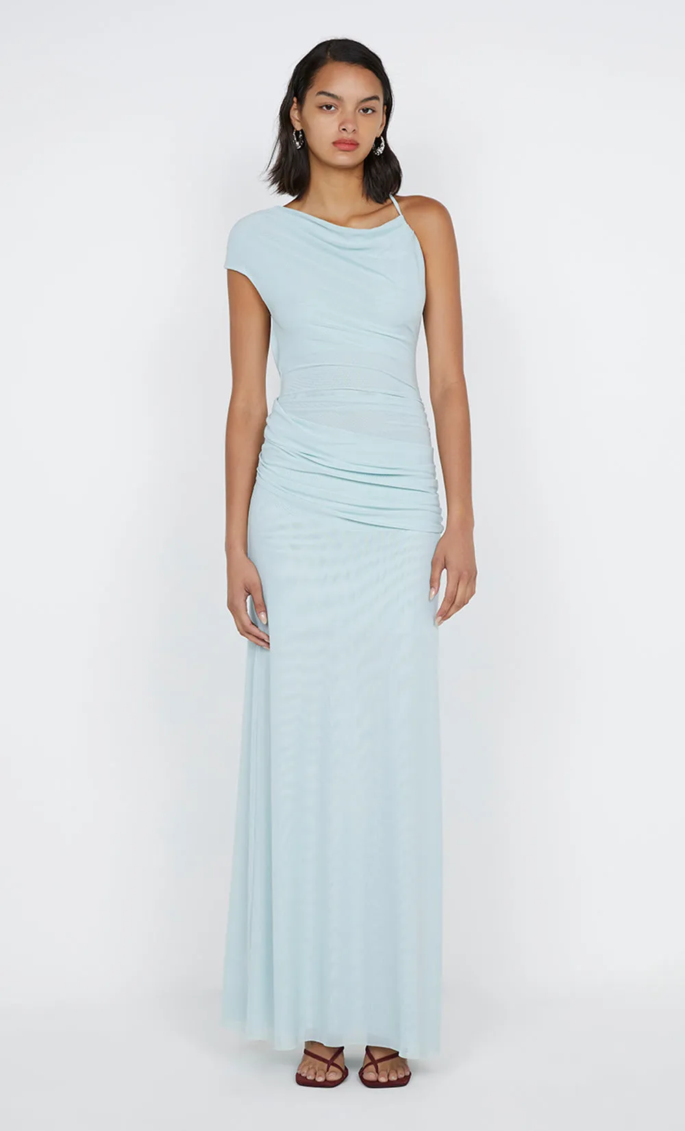 ALARA ASYM DRESS - OCEAN MIST