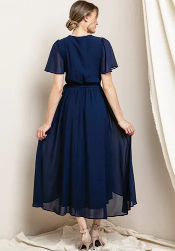 Amanda Dress in Navy