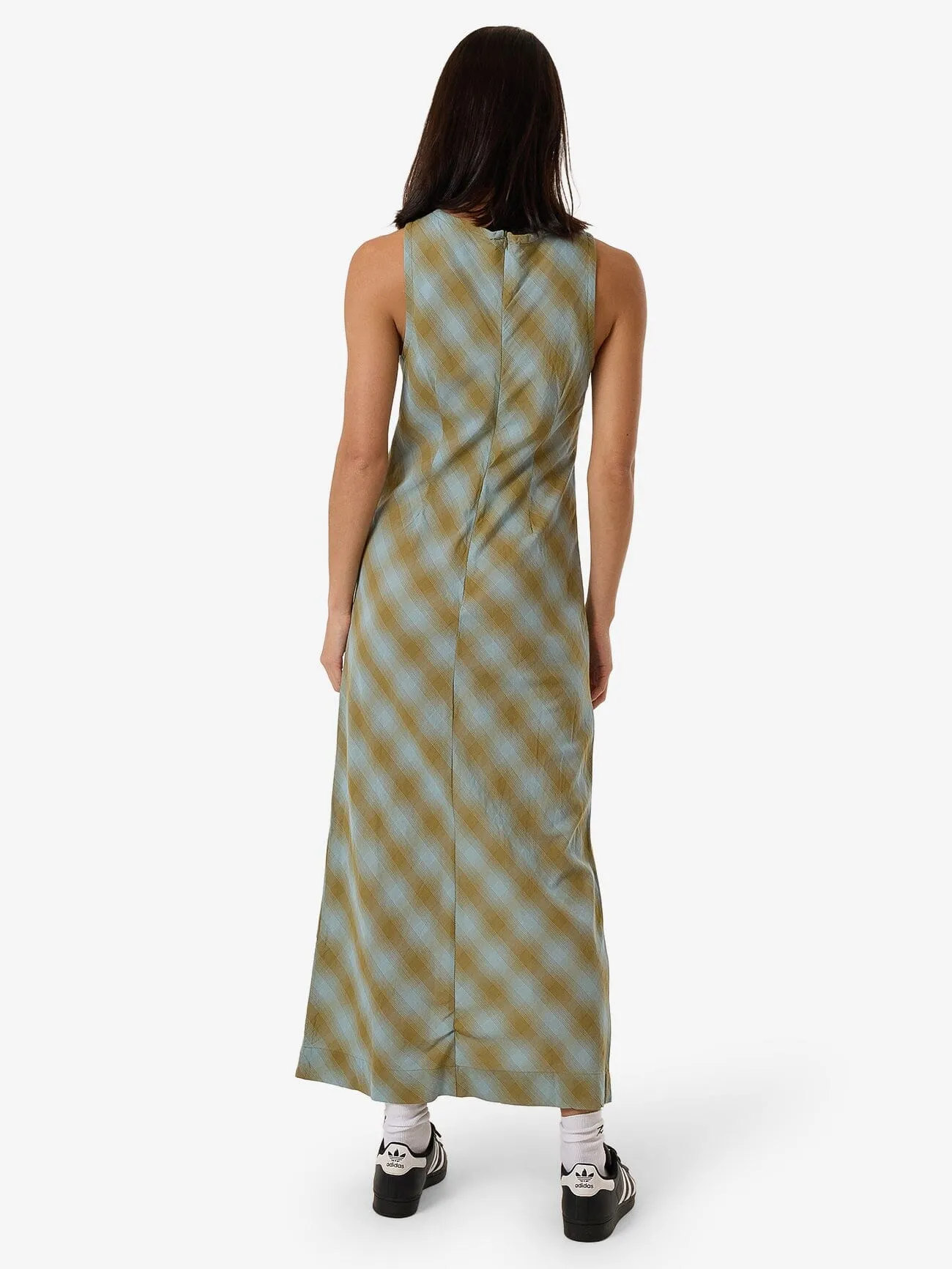 Ansley Arianna Maxi Dress - Stone Blue