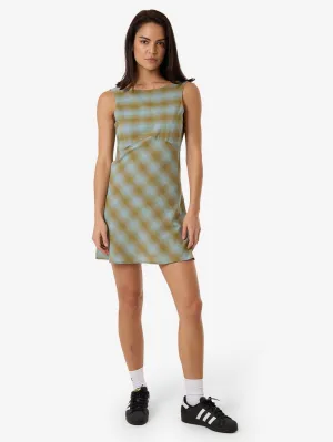 Ansley Xavier Mini Dress - Stone Blue
