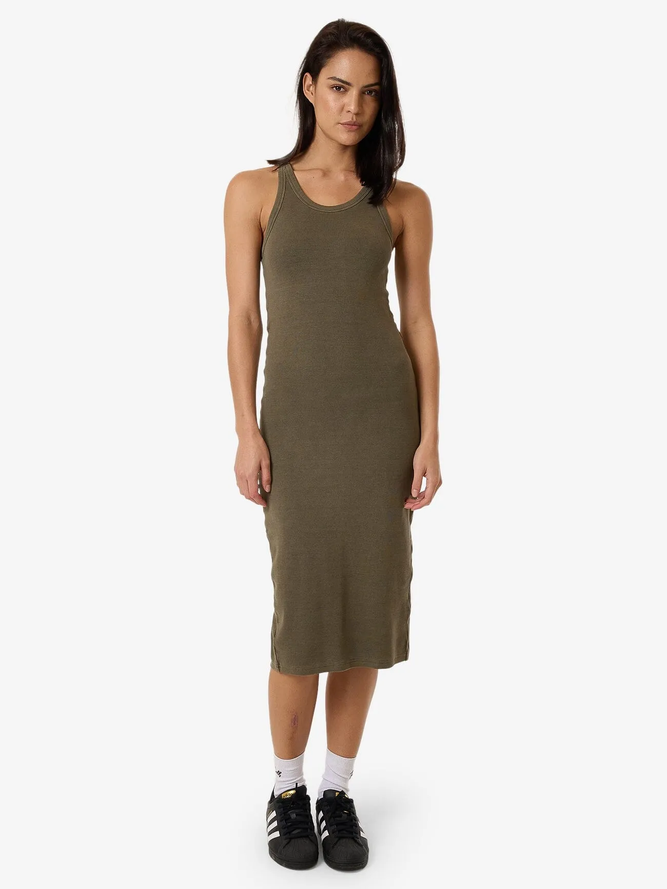 Apex Tank Dress - Tarmac
