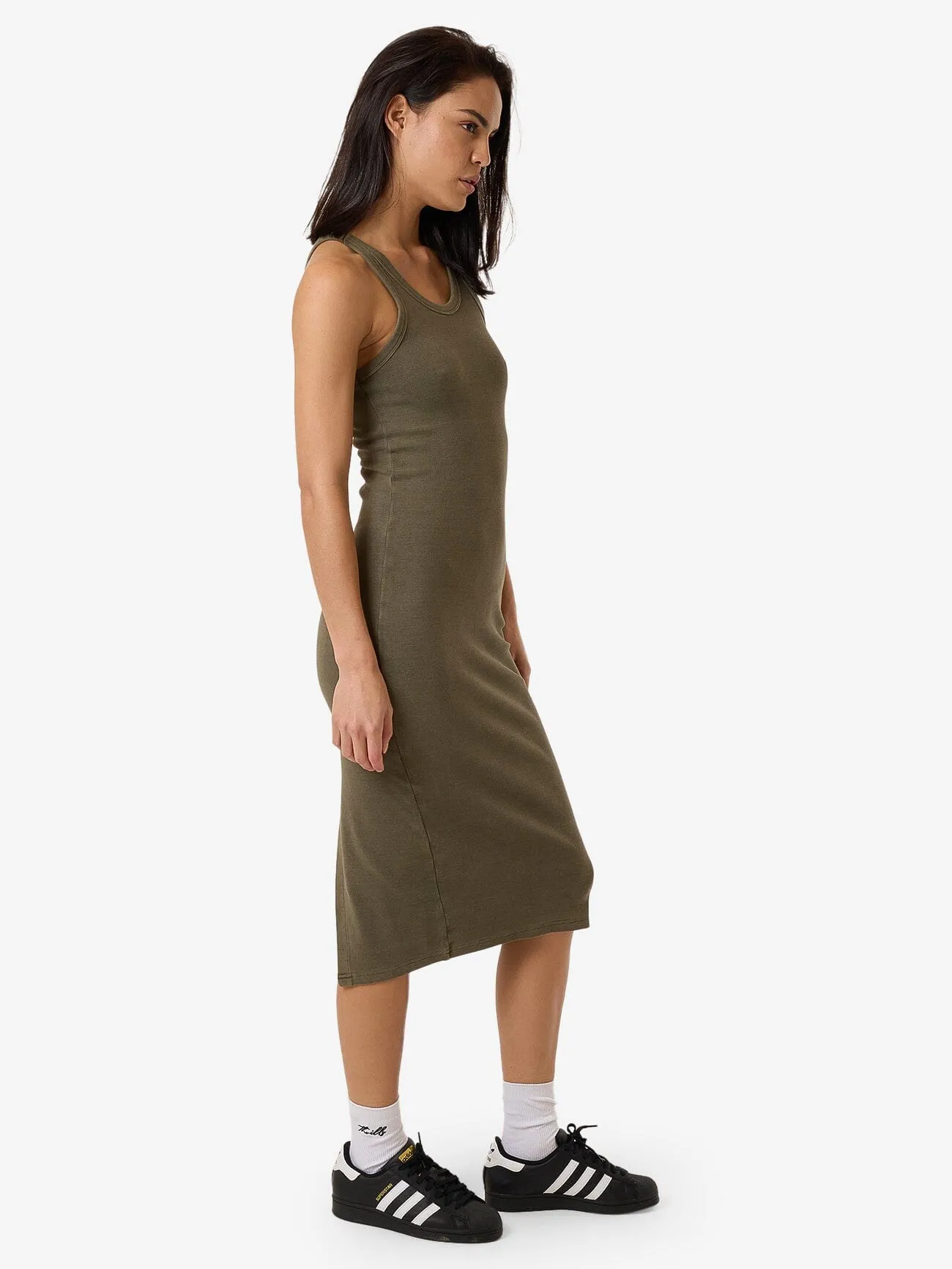 Apex Tank Dress - Tarmac