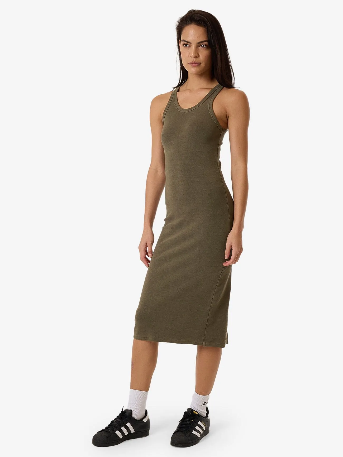 Apex Tank Dress - Tarmac