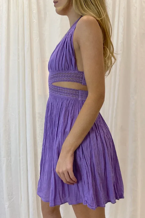 Artemis Mini Dress Lavender