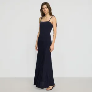 Chan Ottoman-Knit Dress