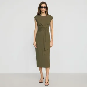 Fei Tie-Front Organic Cotton Dress