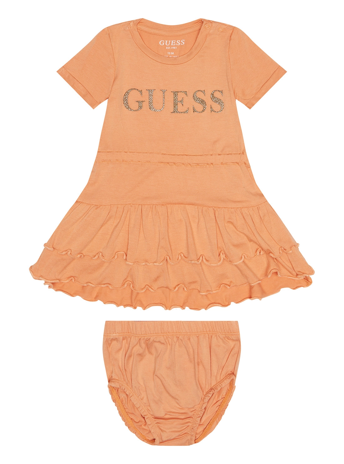 Fuji Sunrise Dress And Panties 2-Piece Set (0-12m)