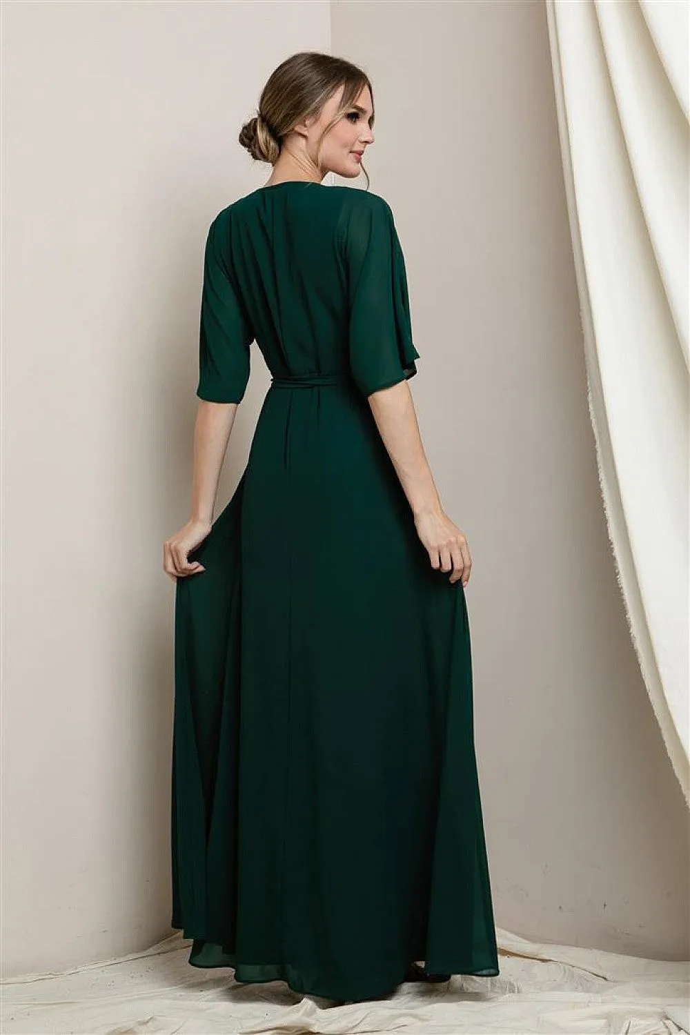 Hanako Dress in Green