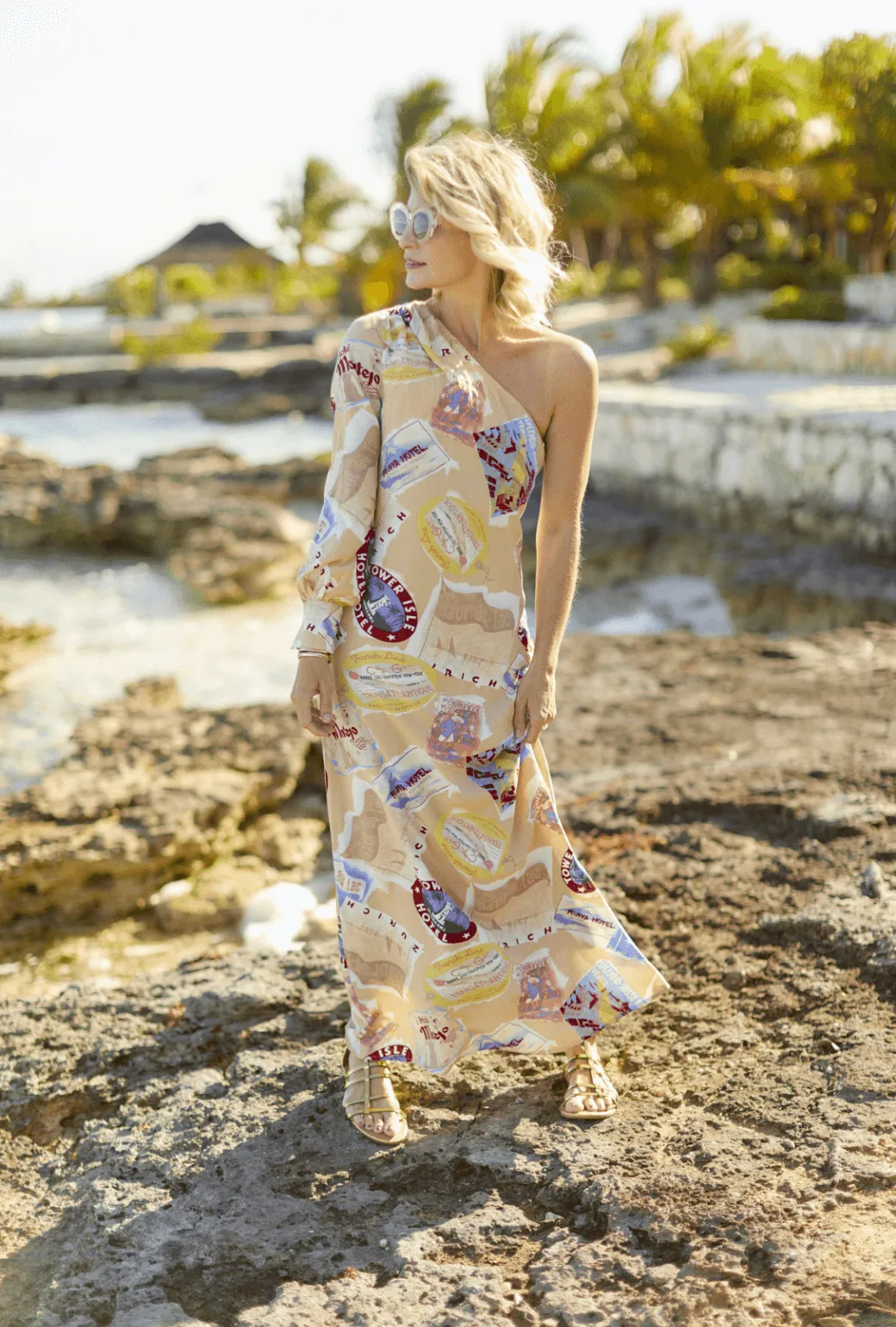 Hera Dress - Hotel Stamp