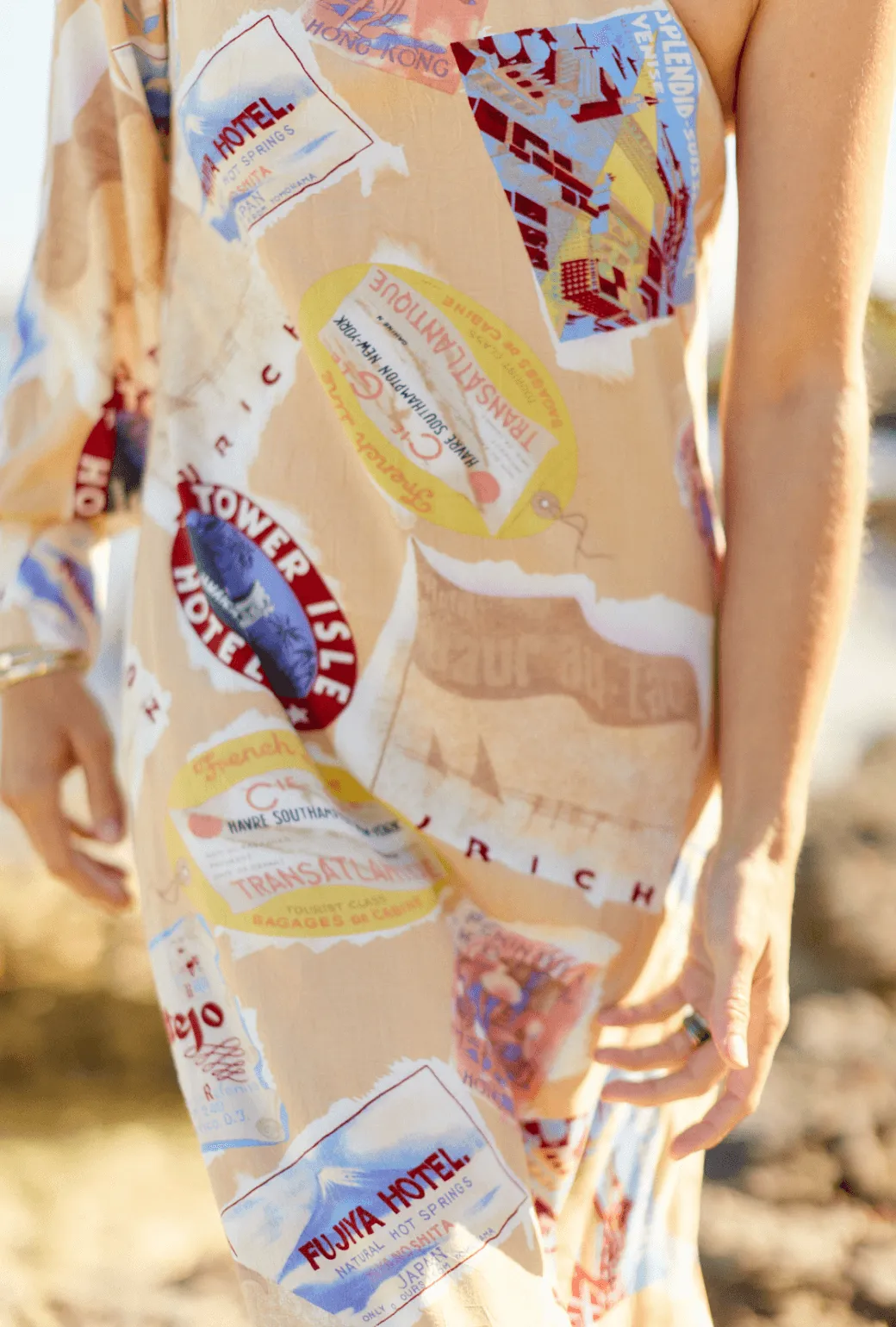 Hera Dress - Hotel Stamp