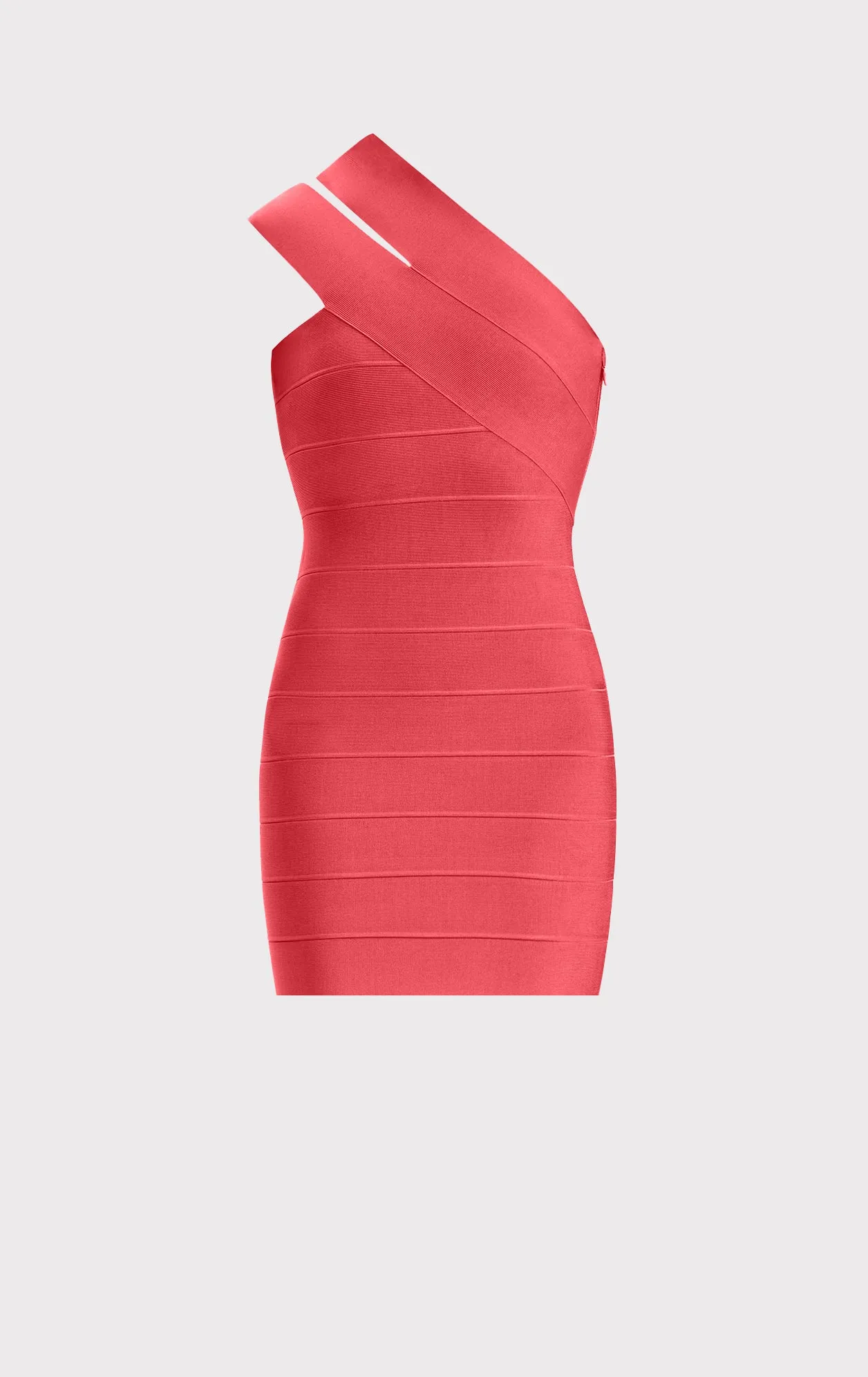 ICON ONE SHOULDER MINI DRESS