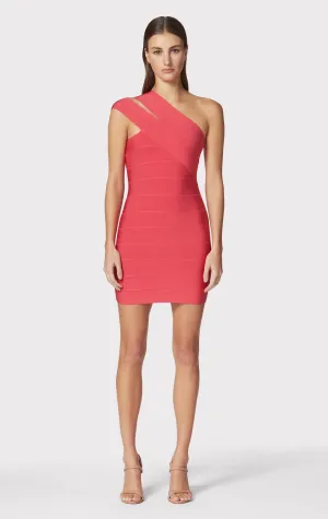 ICON ONE SHOULDER MINI DRESS