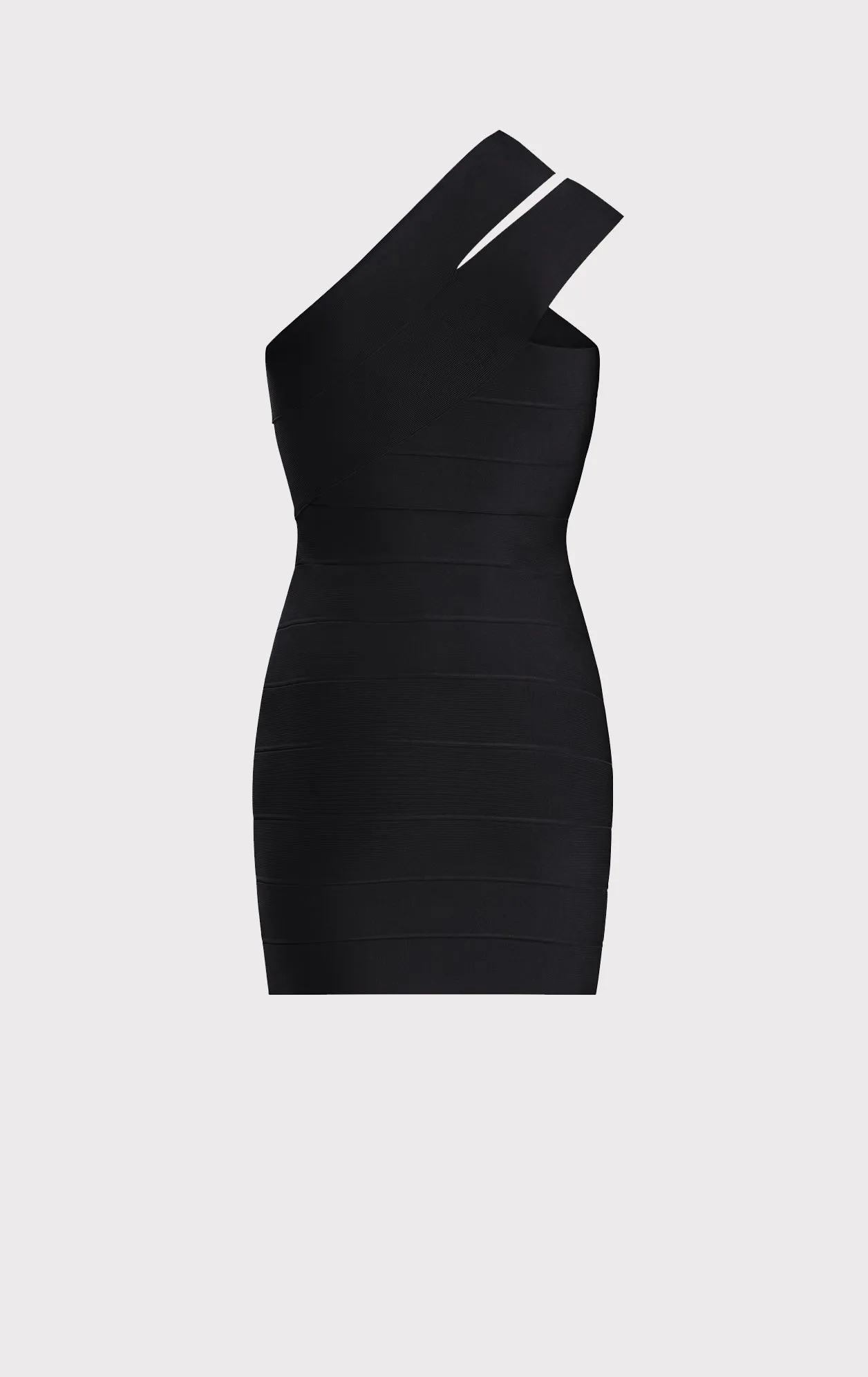 ICON ONE SHOULDER MINI DRESS