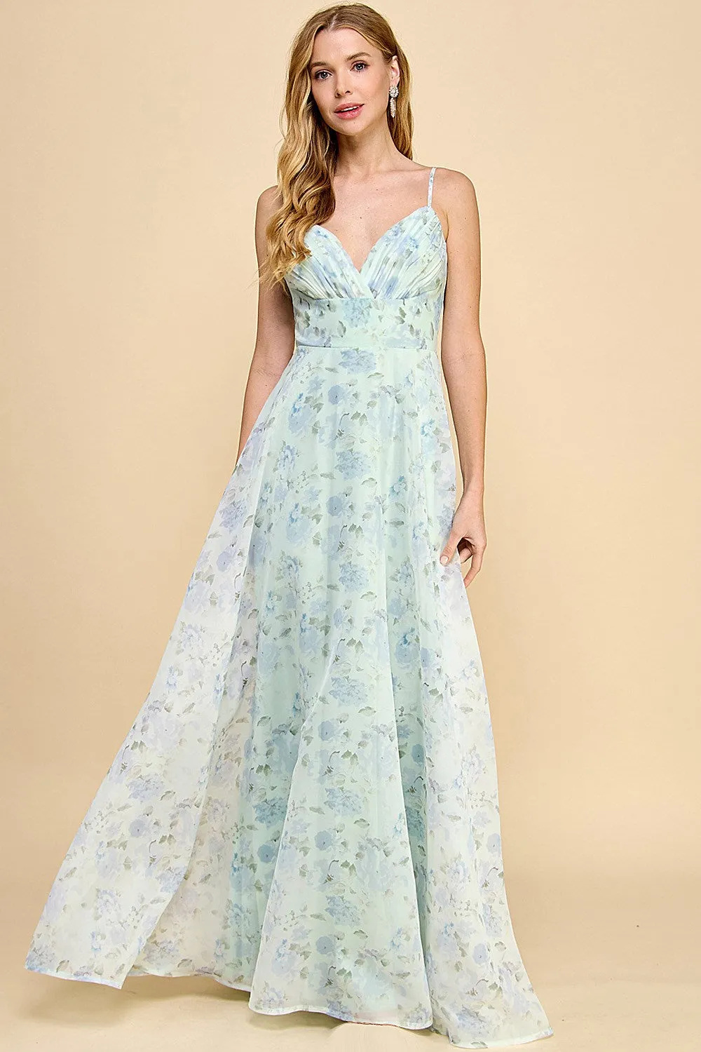 Isabelle Dress in Mint