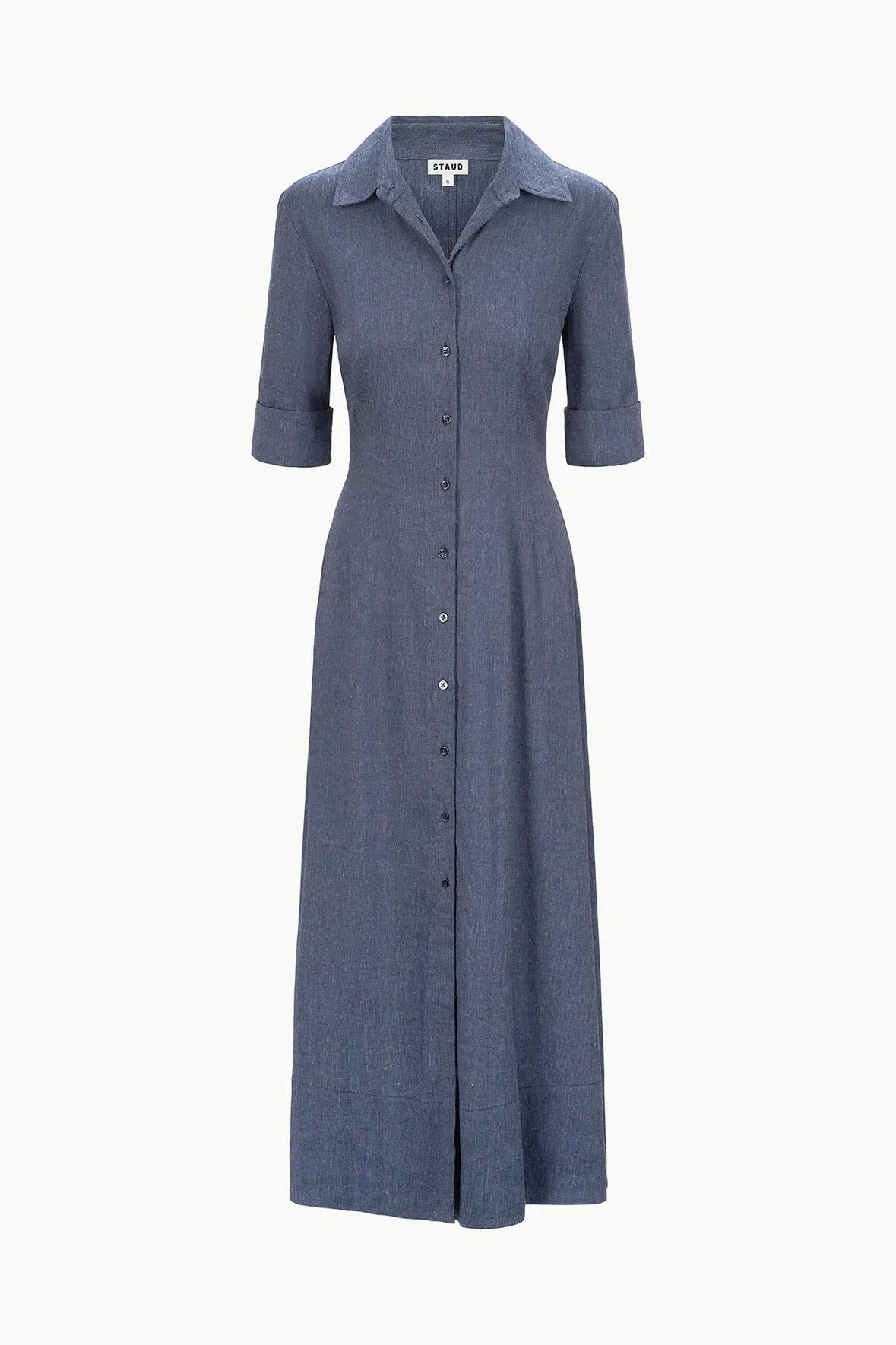 JOAN LINEN DRESS | CHAMBRAY