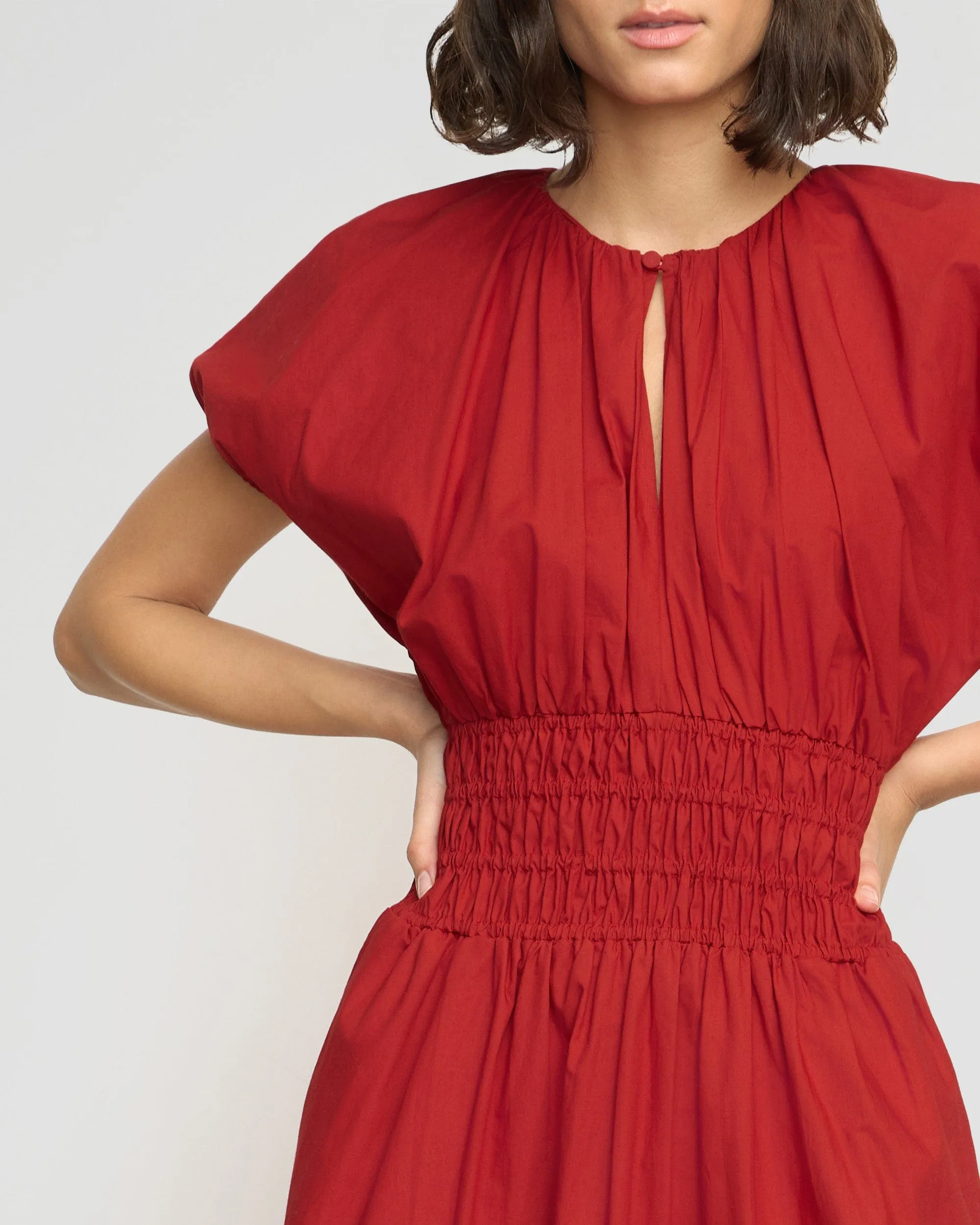 Kyla Organic Cotton Blouson Dress
