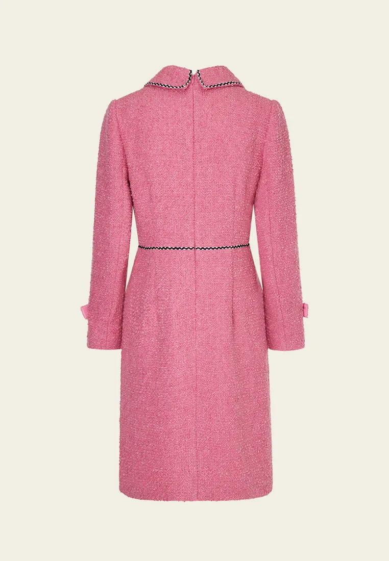 Lapel Midi Dress