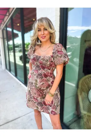 Mia Tie Back Mini Dress