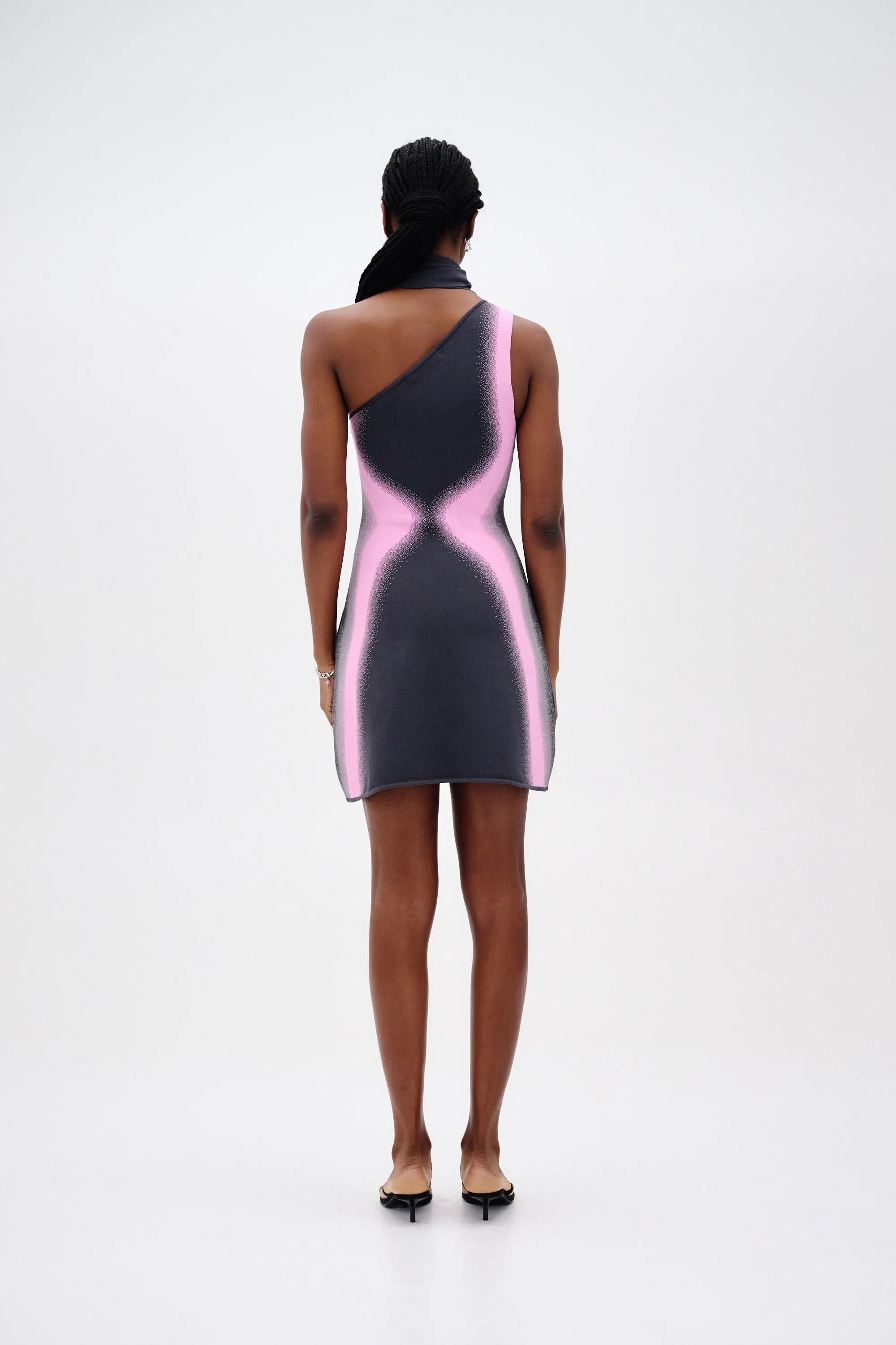 PIPER MINI DRESS WITH REMOVABLE SCARF