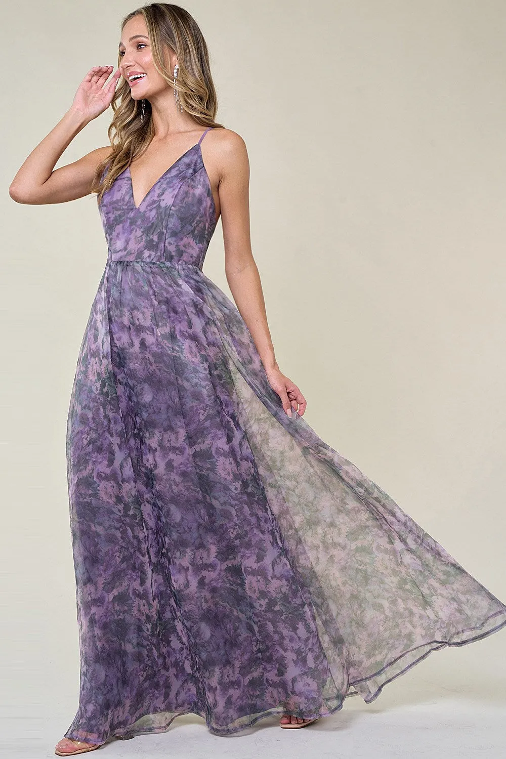 PRE-ORDER: Stormy Dress in Purple