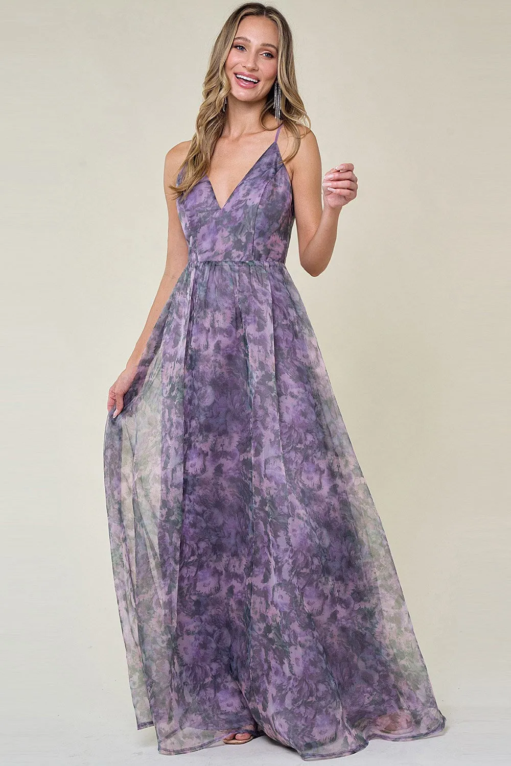PRE-ORDER: Stormy Dress in Purple