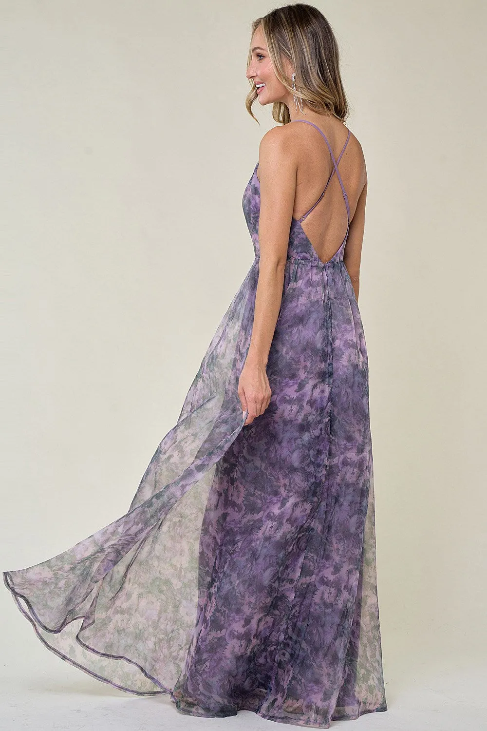 PRE-ORDER: Stormy Dress in Purple