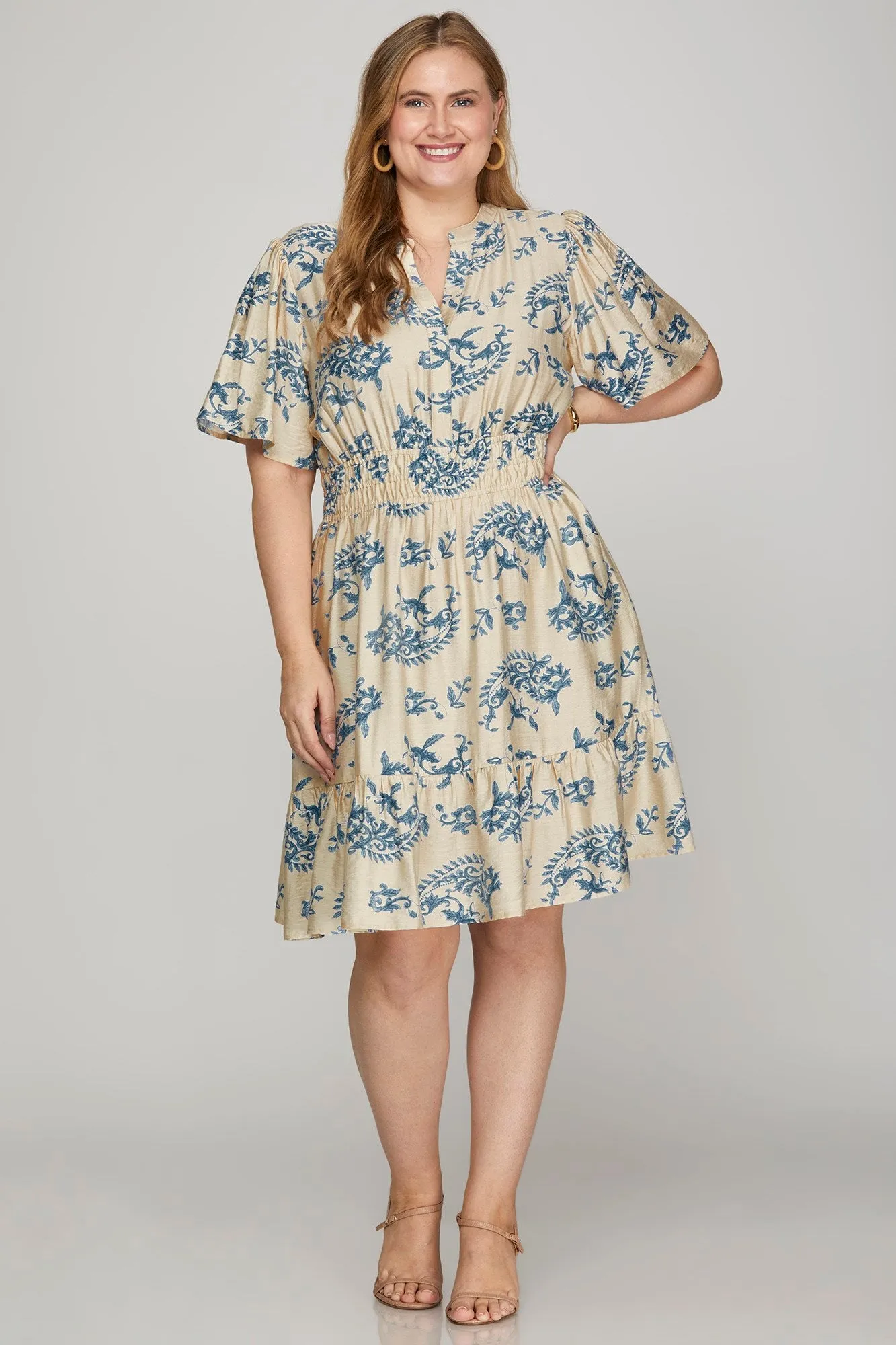 PRE-ORDERL Modern Cottage Dress - Plus
