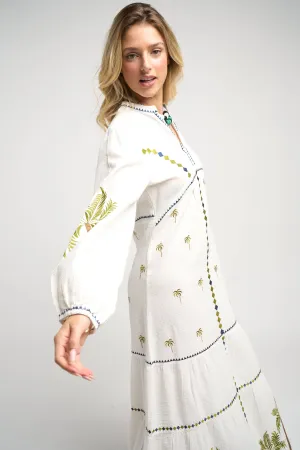 Ria Palm Dress