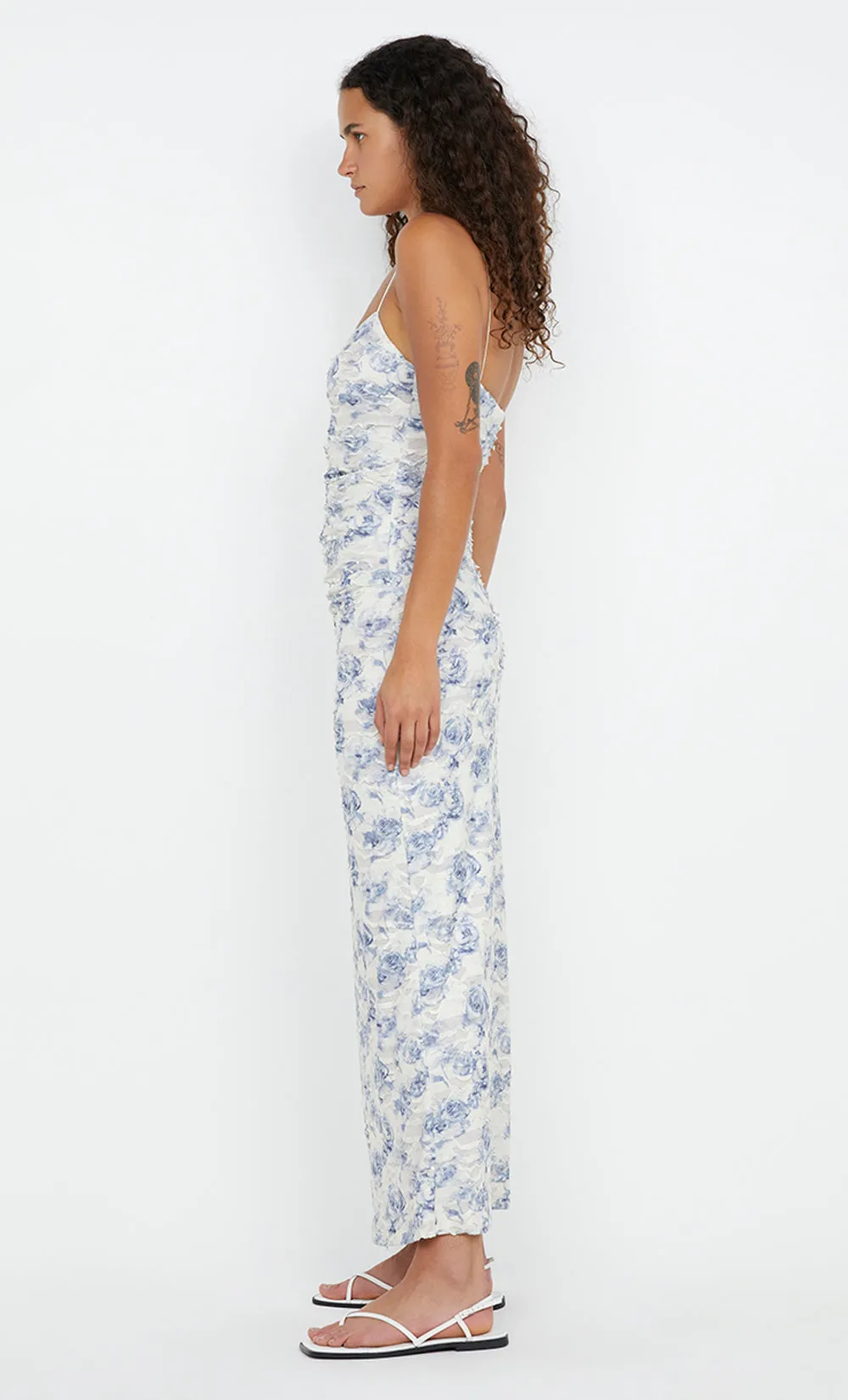 RIVA MAXI DRESS - PORCELAIN ROSE