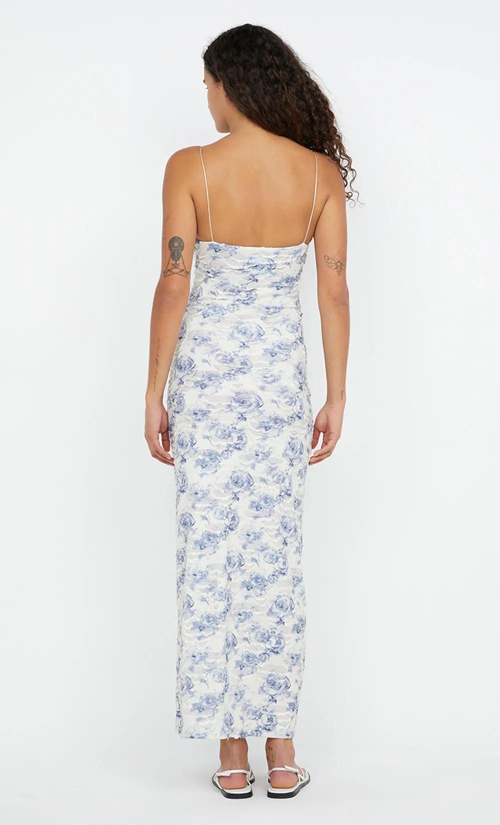 RIVA MAXI DRESS - PORCELAIN ROSE