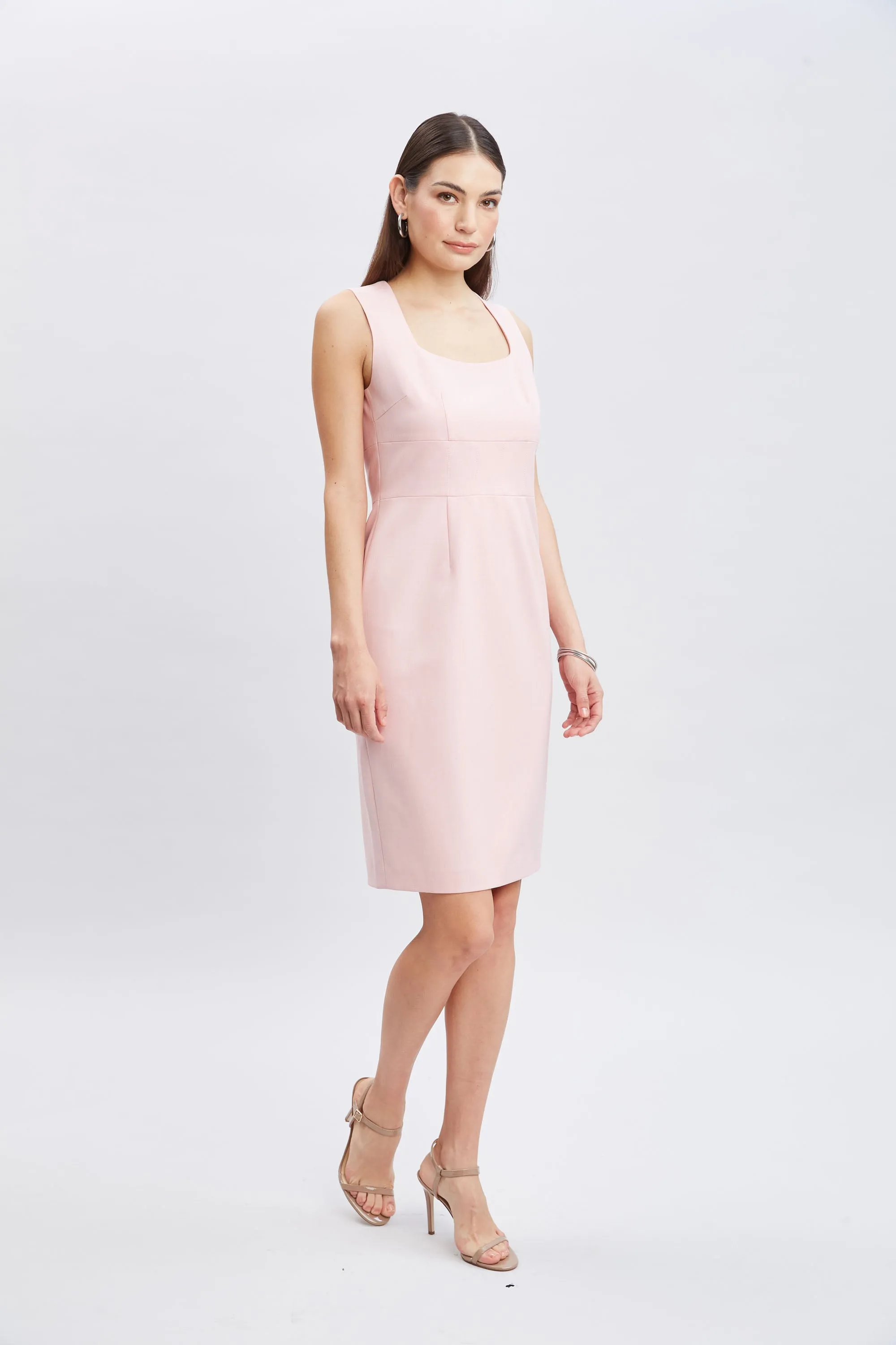 Square Neck Slim Dress