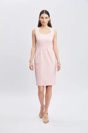 Square Neck Slim Dress
