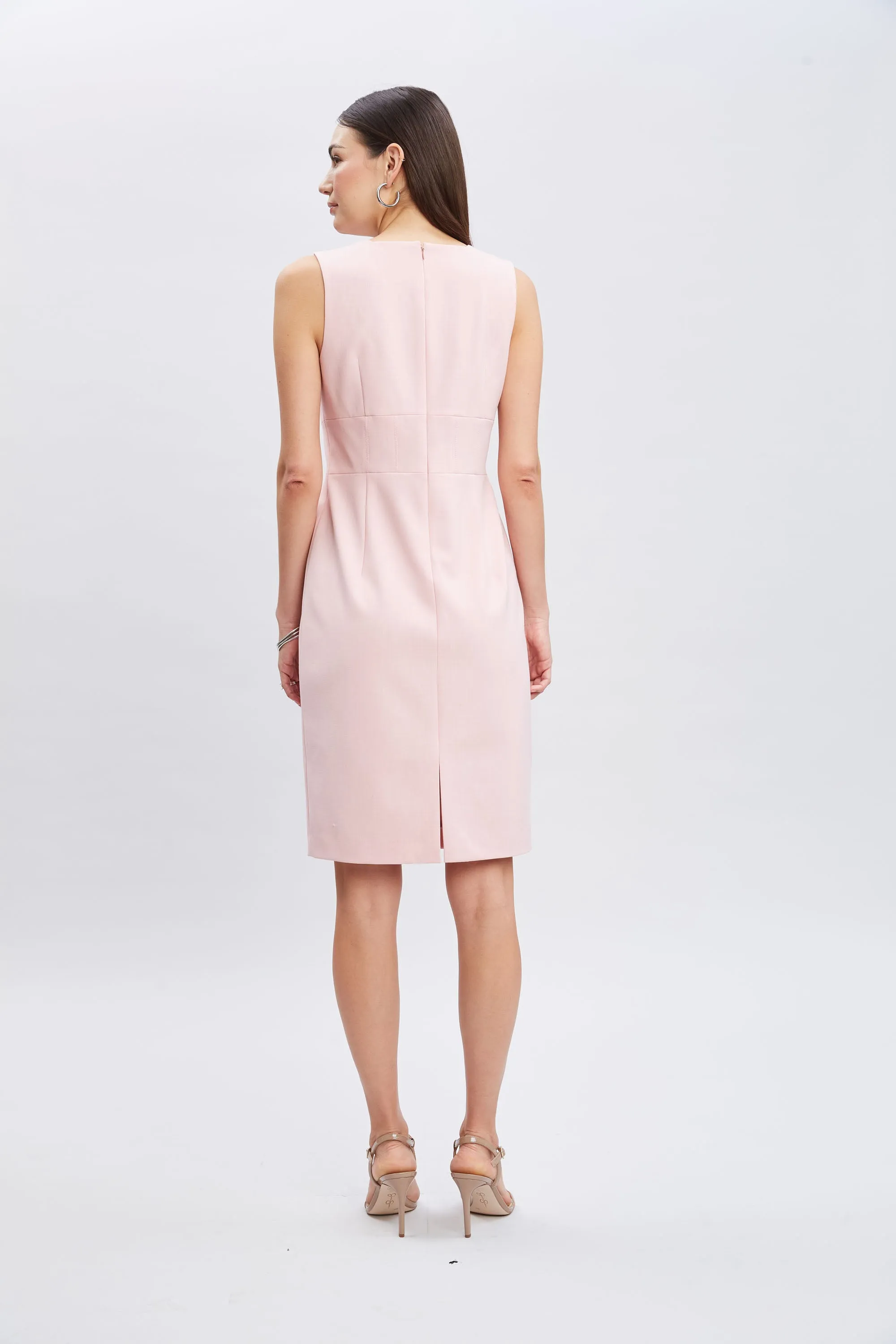Square Neck Slim Dress