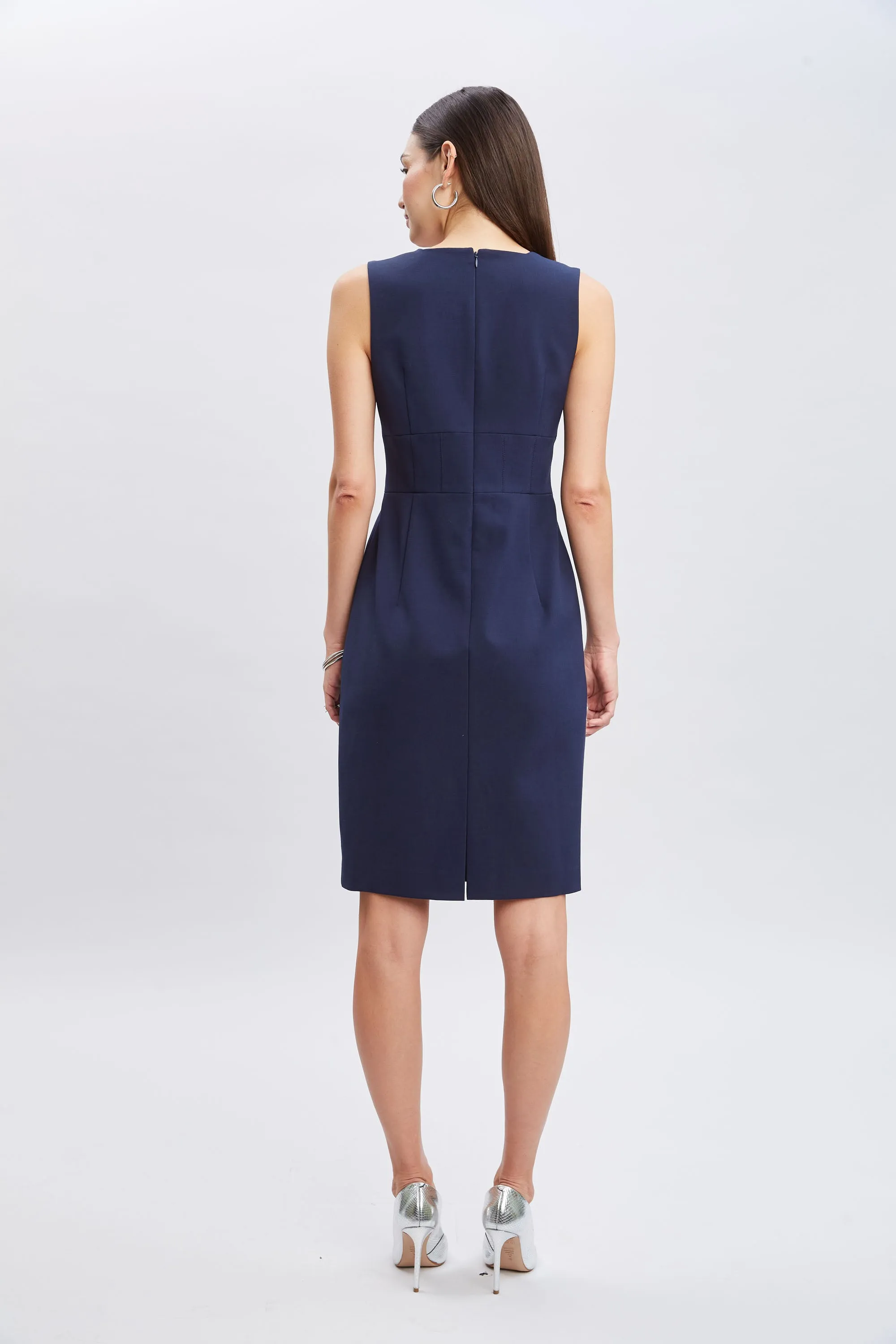 Square Neck Slim Dress