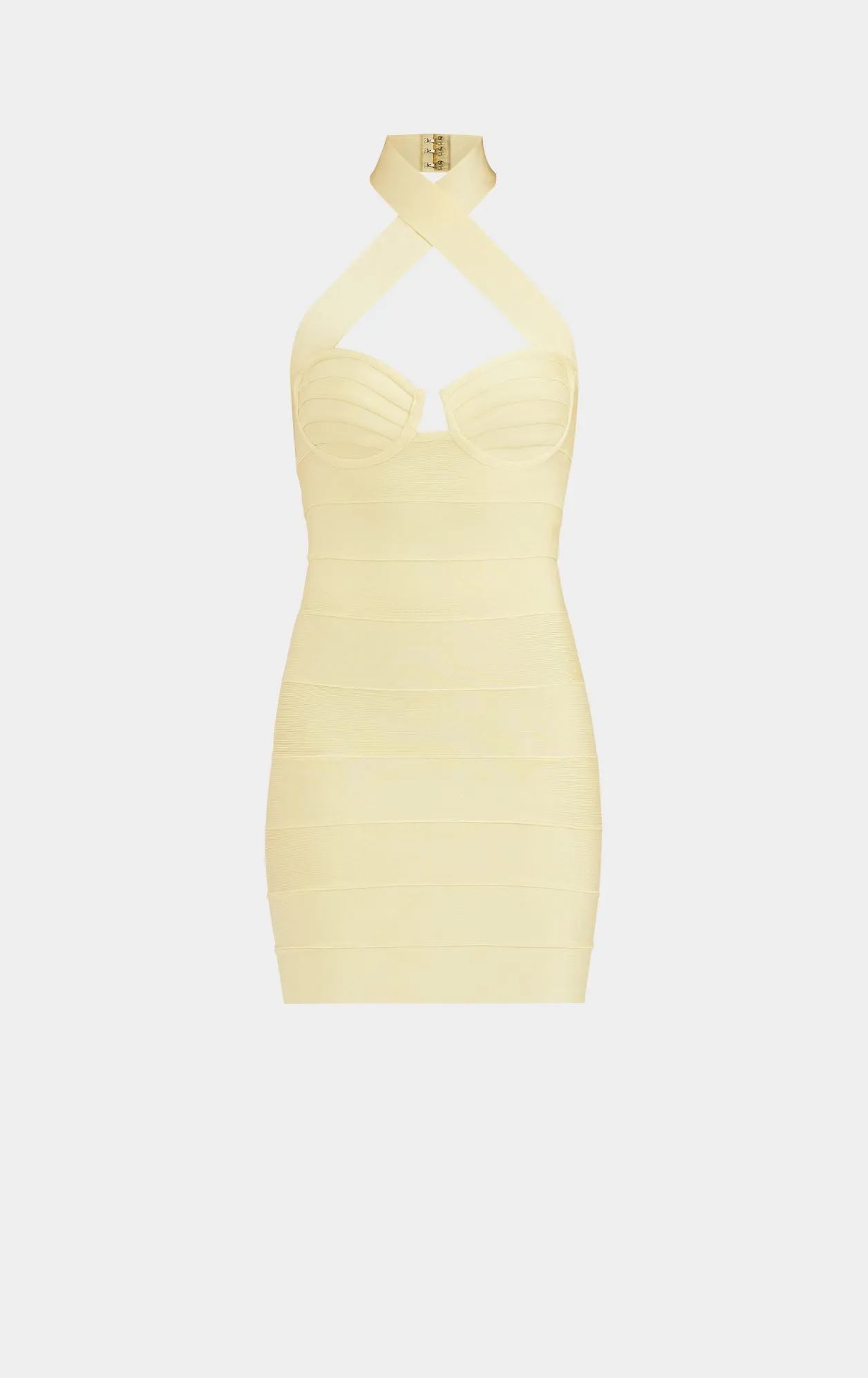 STRAPPY BANDAGE MINI DRESS