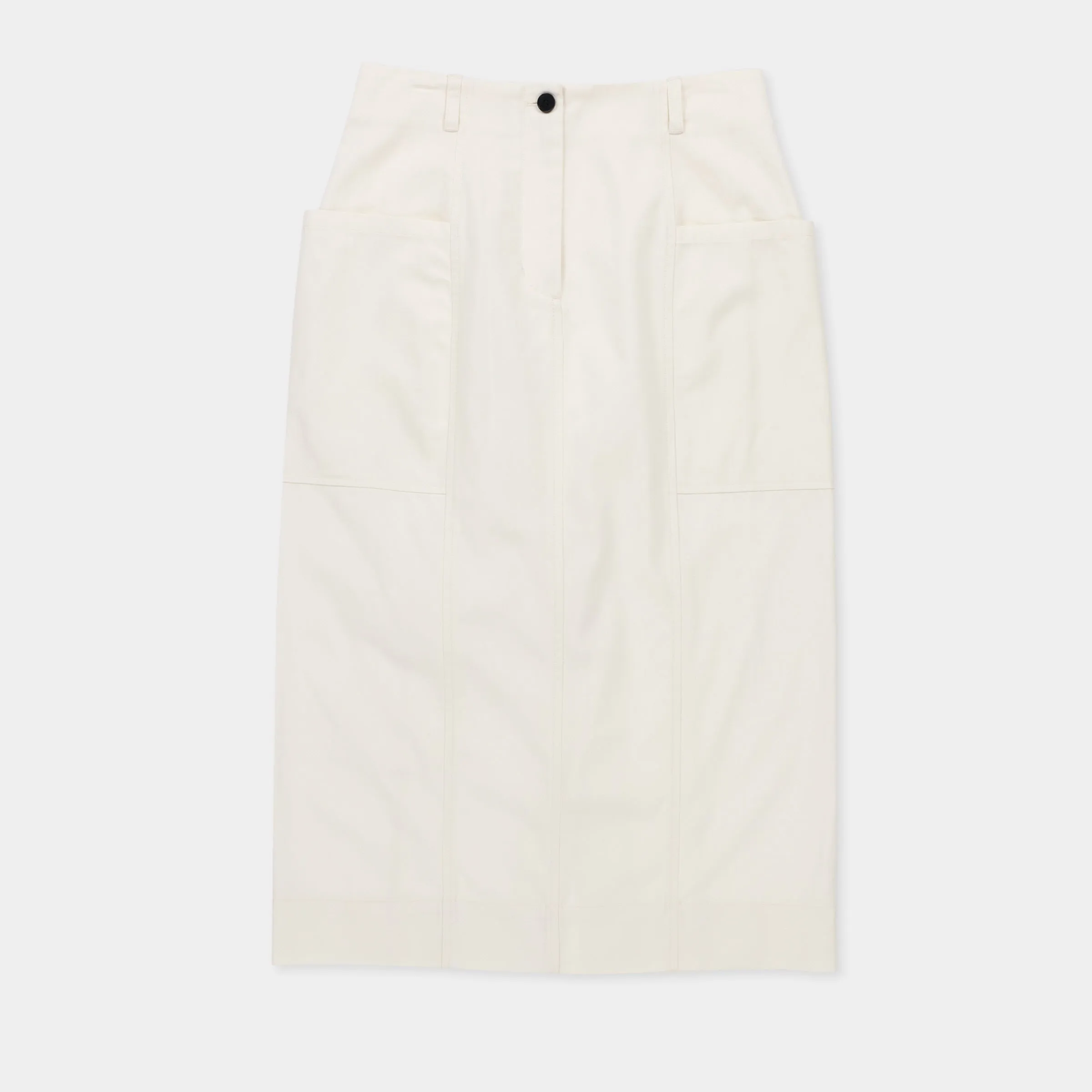 Tencel Cotton Midi Skirt